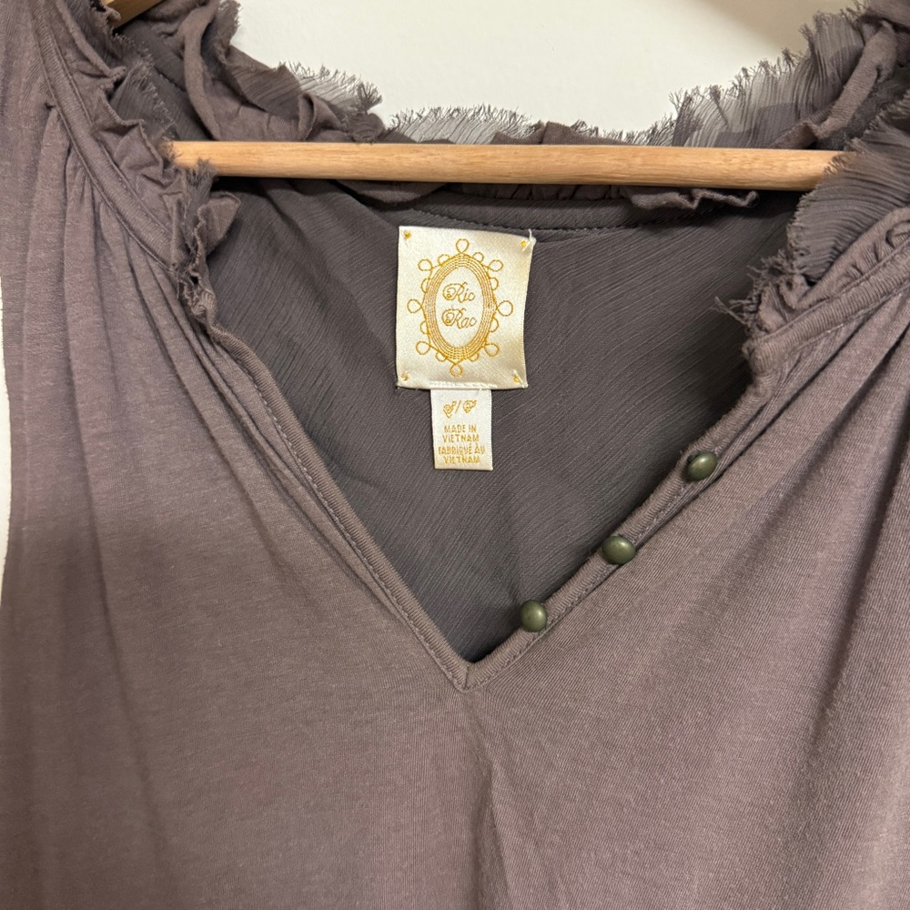 Anthropologie Top Ric Rac Size Small - Picture 4 of 6